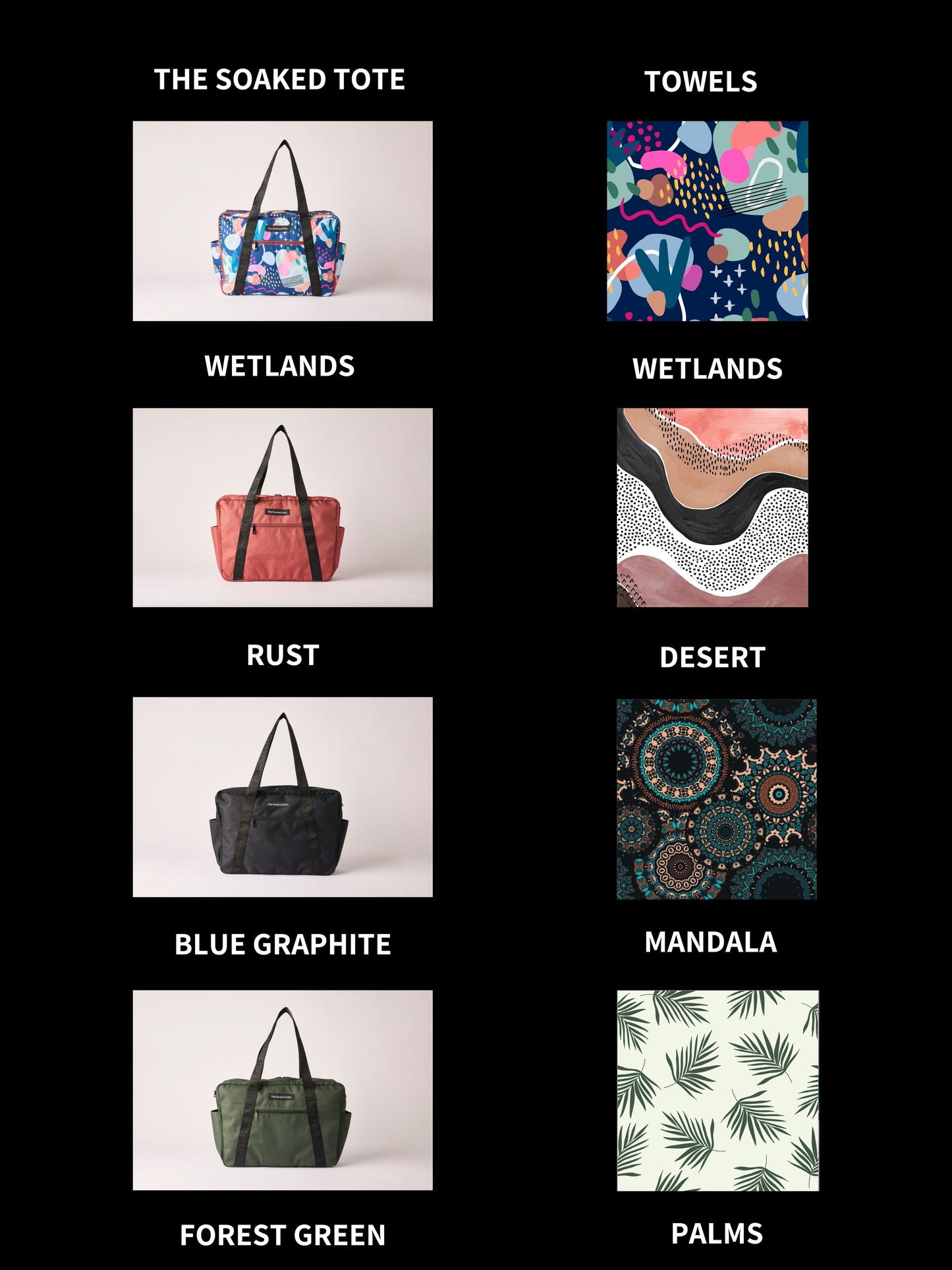 The Soaked Tote and Towel Bundle