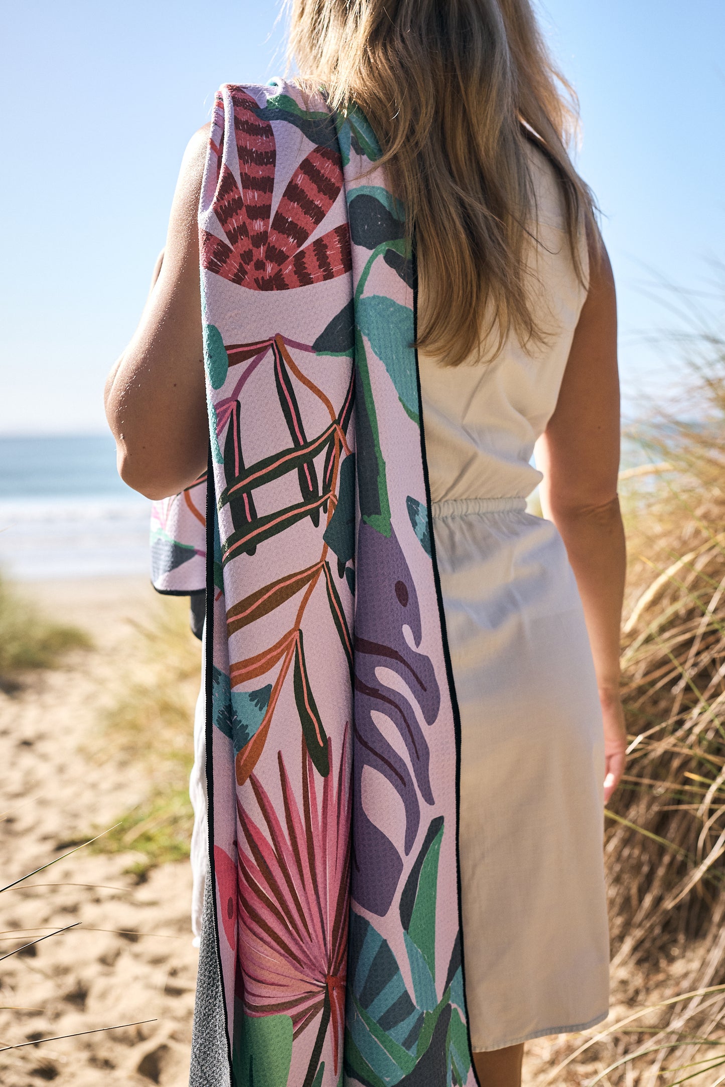 Towel - Pink Jungle