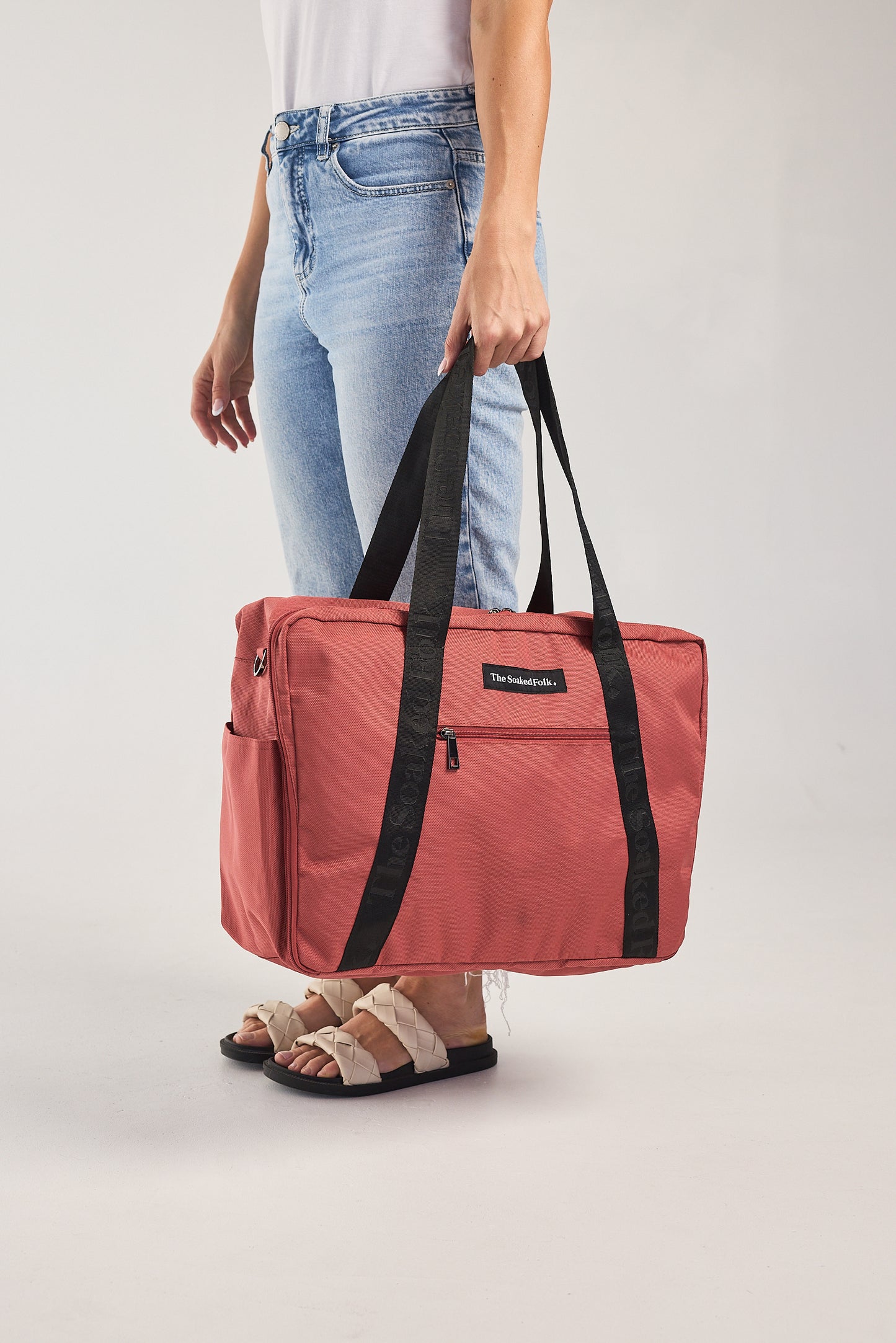 The Soaked Tote - Rust