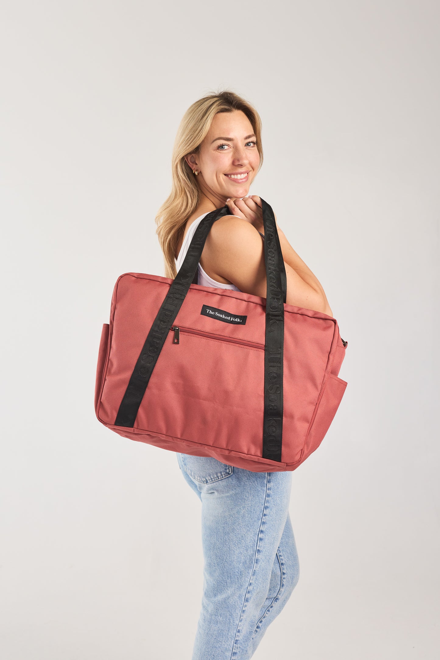 The Soaked Tote - Rust