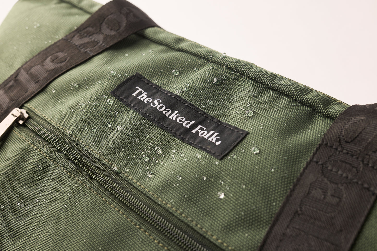 The Soaked Tote - Forest Green