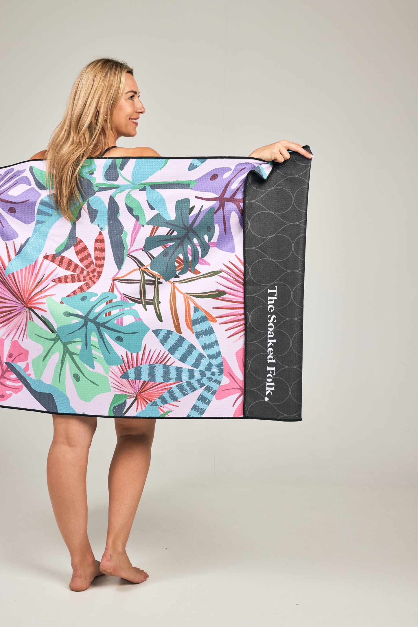 Towel - Pink Jungle