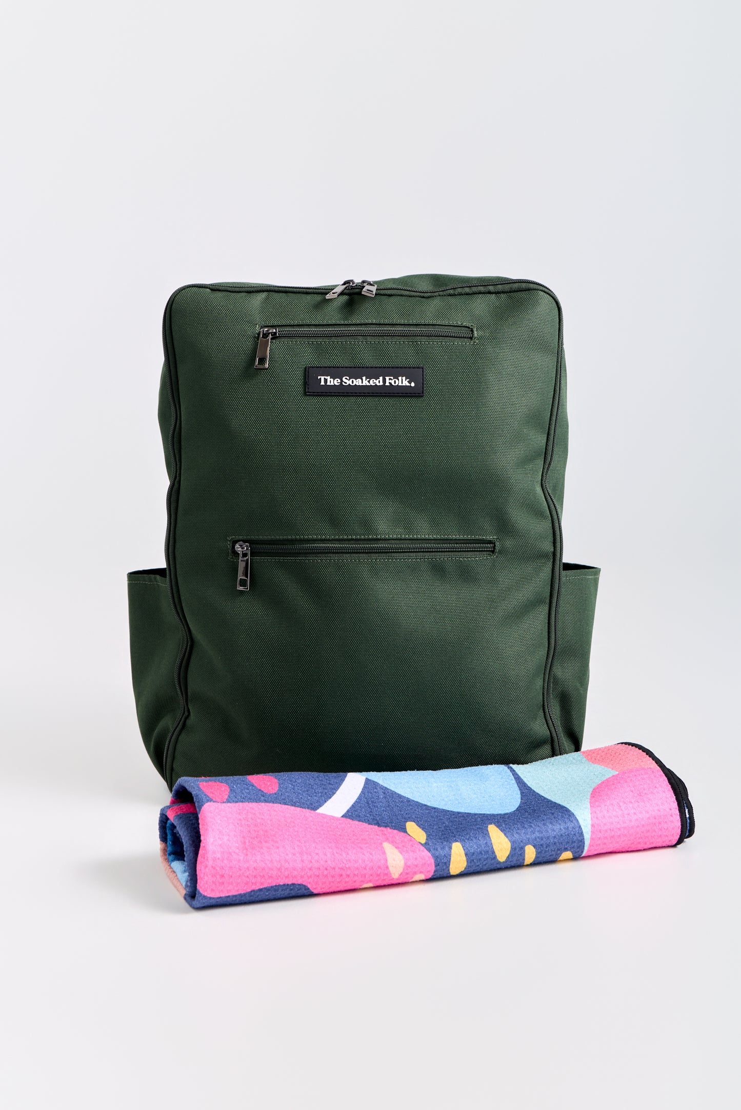 The Soaked Backpack and Towel Bundle