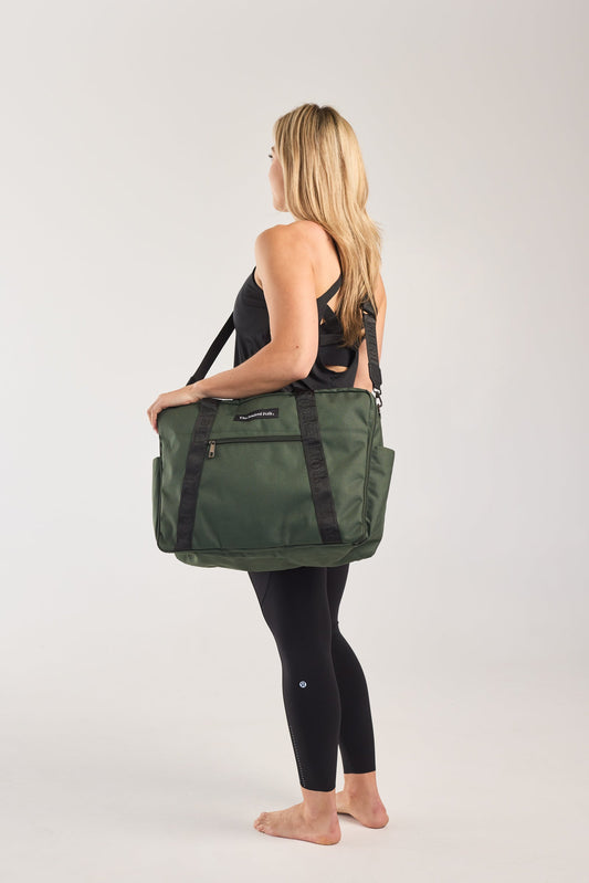 The Soaked Tote - Forest Green