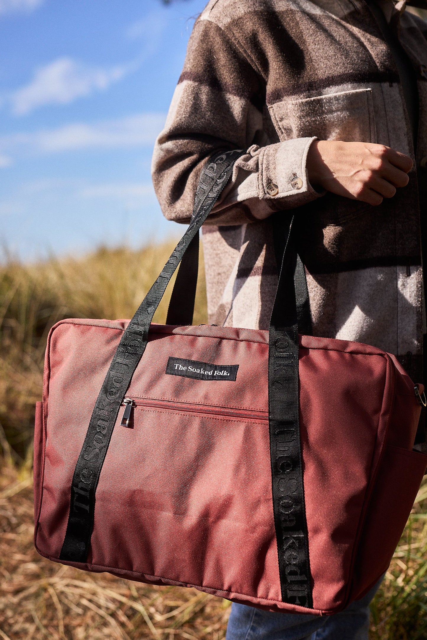 FACTORY SECOND - STITCHING ERROR - The Soaked Tote - Rust