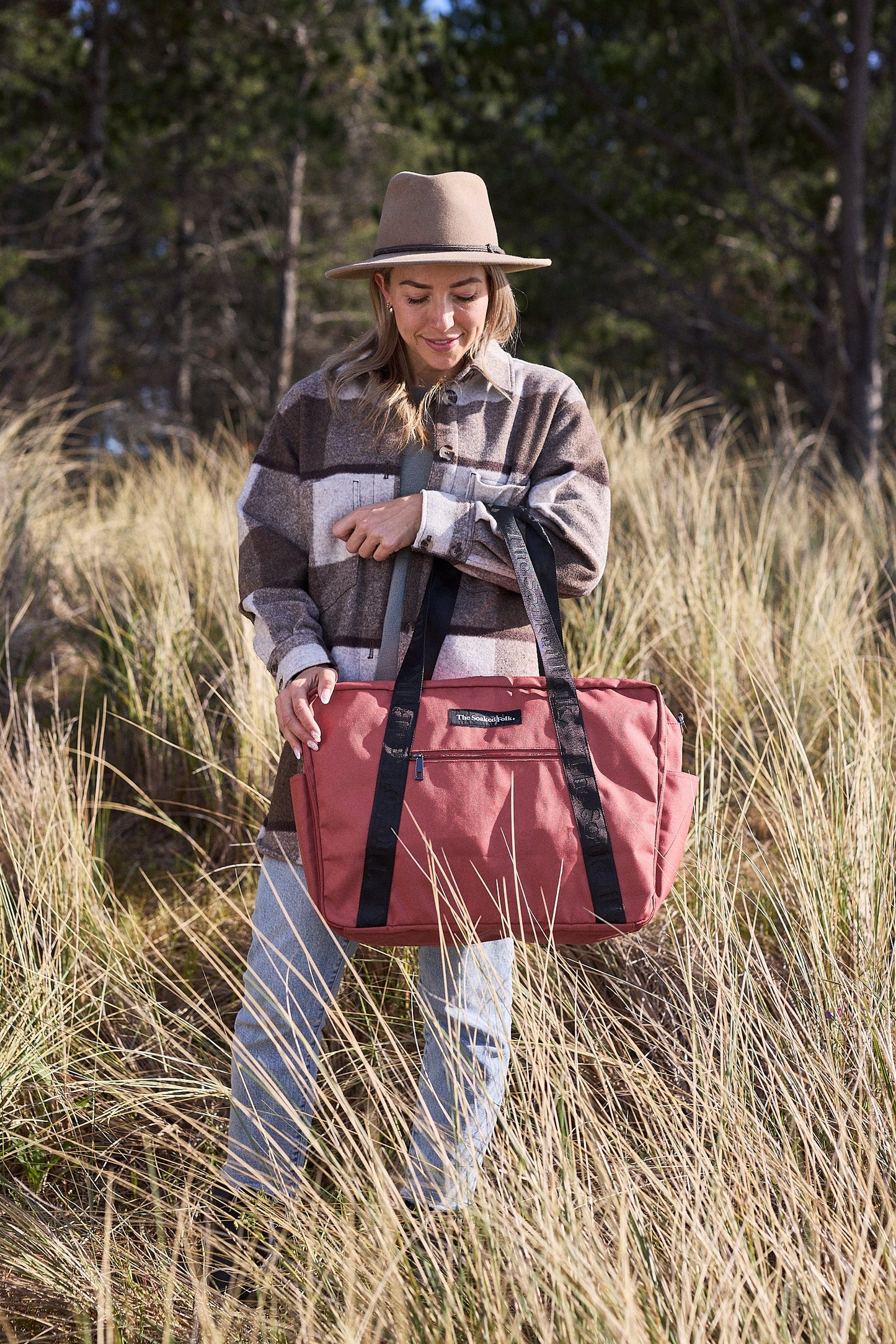 FACTORY SECOND - STITCHING ERROR - The Soaked Tote - Rust