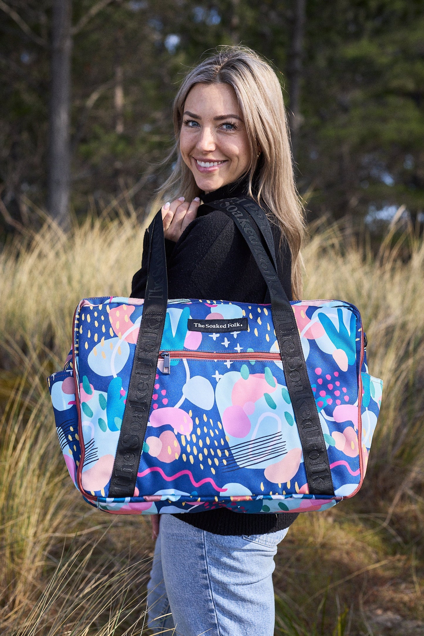 FACTORY SECOND - STITCHING ERROR - The Soaked Tote - Wetlands
