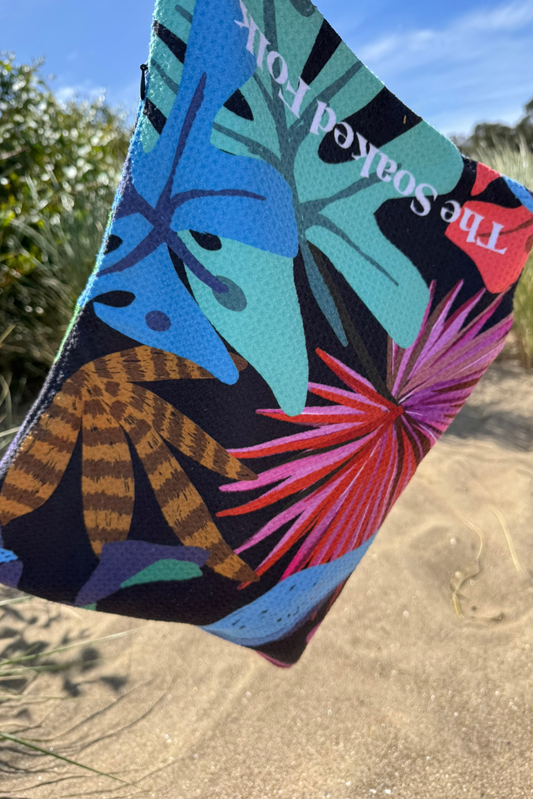 Tropicana 2-in-1 Beach Pillow and Waterproof Pouch